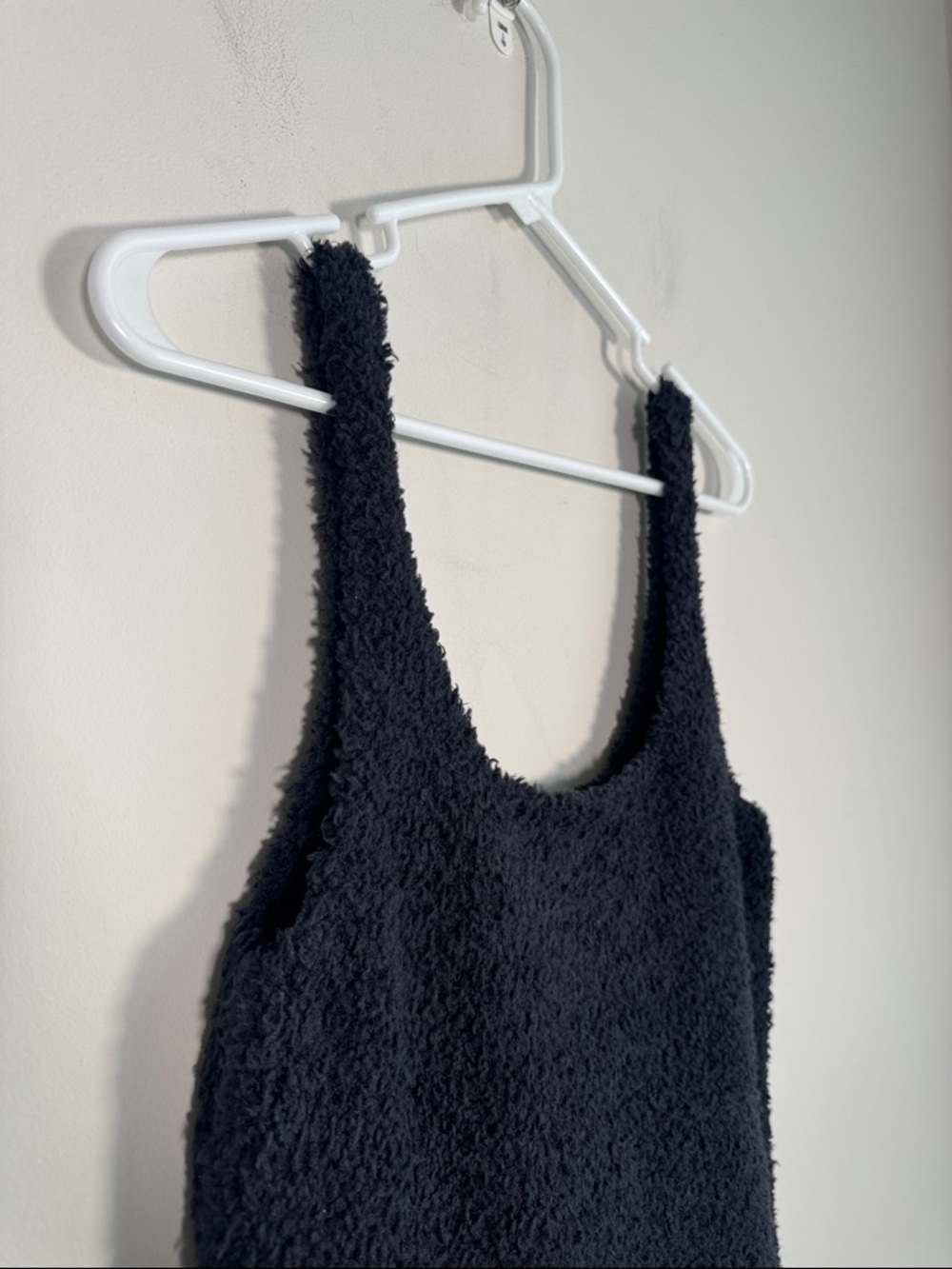 SKIMS Black Fuzzy Tank Top - Picture 4 of 6